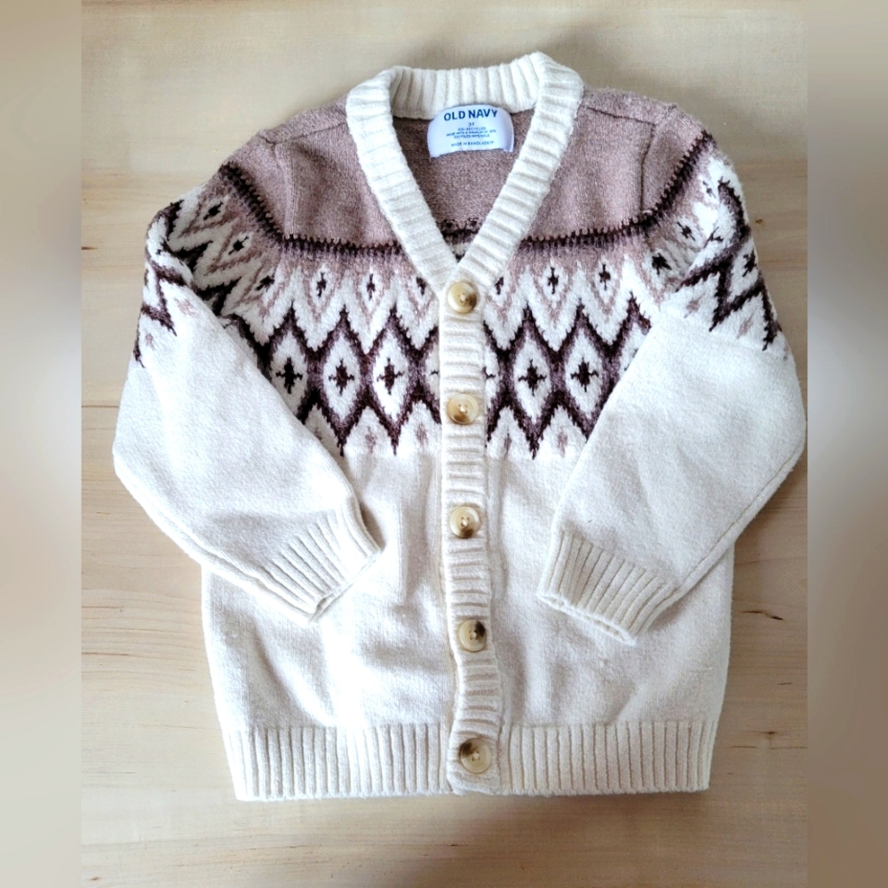 Old Navy Button-front cardigan sweater - Boys 3T
